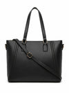 Premium Black Women Tote Bag with Adjustable Shoulder Strap