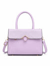 Premium Purple Women Handbag with Adjustable Sling Strap