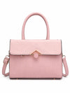 Premium Pink Women Handbag with Adjustable Sling Strap