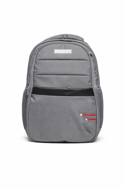 Telgo Stylish Grey Backpack for Men & Women