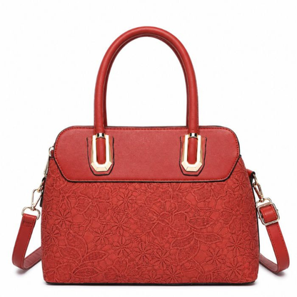 Premium Maroon Women Handbag with Adjustable Sling Strap