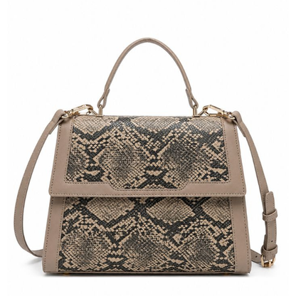 Premium Dark khaki Women Handbag with Adjustable Sling Strap