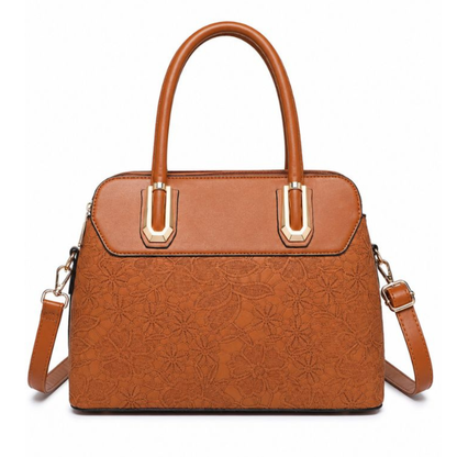 Premium Tan Women Handbag with Adjustable Sling Strap