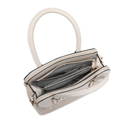 Premium Off White Women Handbag with Adjustable Sling Strap