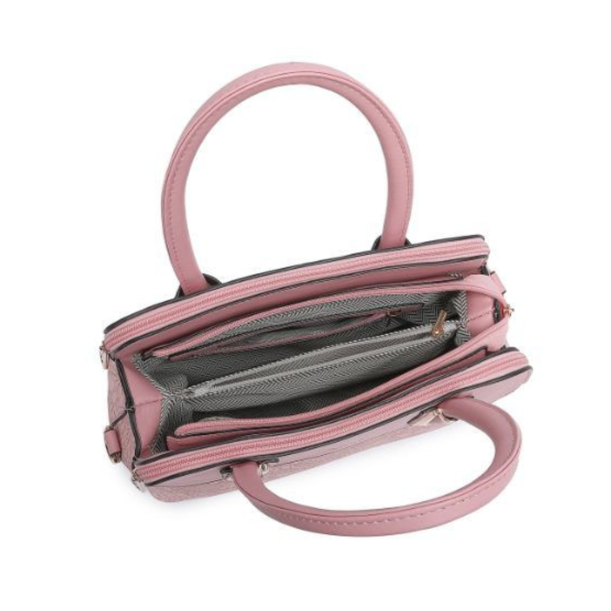 Premium Pink Women Handbag with Adjustable Sling Strap