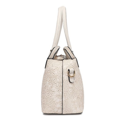 Premium Off White Women Handbag with Adjustable Sling Strap