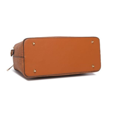 Premium Tan Women Handbag with Adjustable Sling Strap