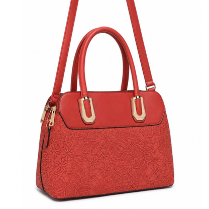 Premium Maroon Women Handbag with Adjustable Sling Strap