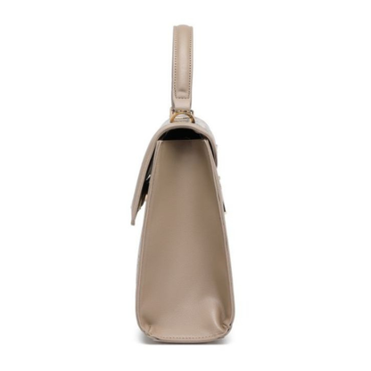 Premium Dark khaki Women Handbag with Adjustable Sling Strap