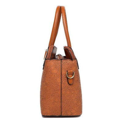 Premium Tan Women Handbag with Adjustable Sling Strap