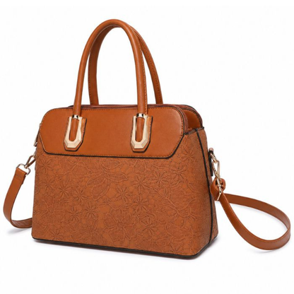 Premium Tan Women Handbag with Adjustable Sling Strap