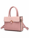 Premium Pink Women Handbag with Adjustable Sling Strap