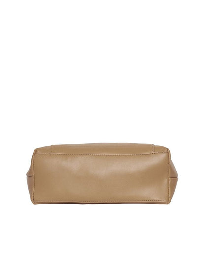 Elegant Beige Top Handle Handbag for Women