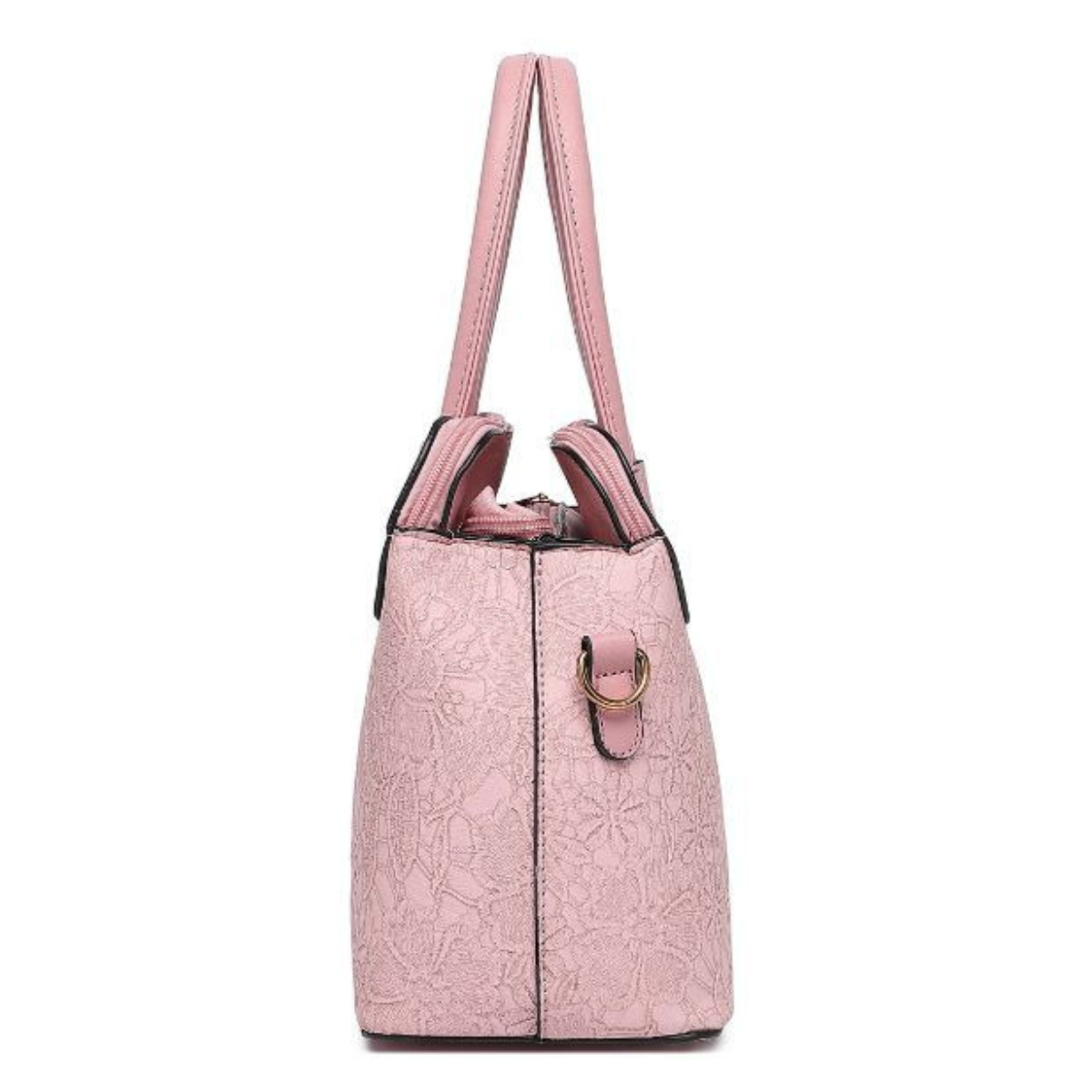Premium Pink Women Handbag with Adjustable Sling Strap