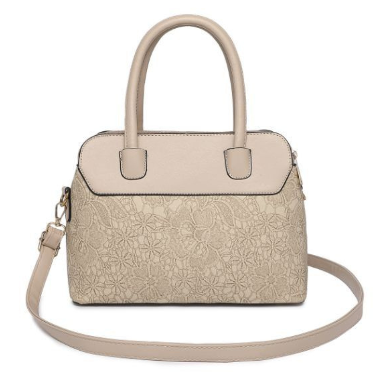 Premium Apricot Women Handbag with Adjustable Sling Strap