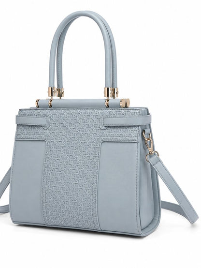 Premium Blue Women Handbag with Adjustable Sling Strap