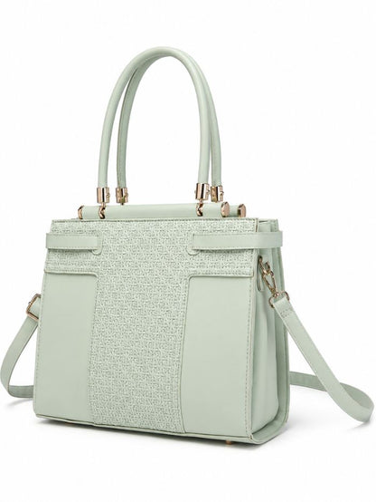 Premium Green Women Handbag with Adjustable Sling Strap