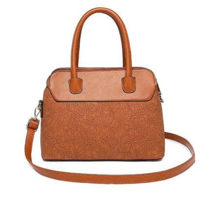 Premium Tan Women Handbag with Adjustable Sling Strap