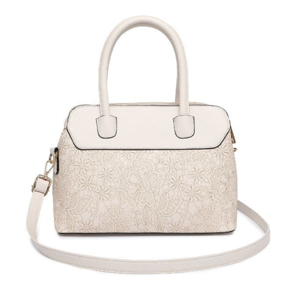 Premium Off White Women Handbag with Adjustable Sling Strap