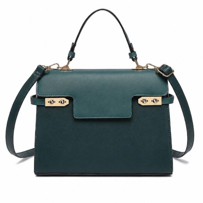 Premium Green Women Handbag with Adjustable Sling Strap